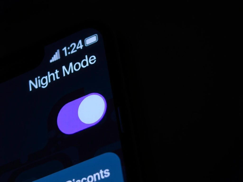 Screenshot of game interface showing Night Mode toggle