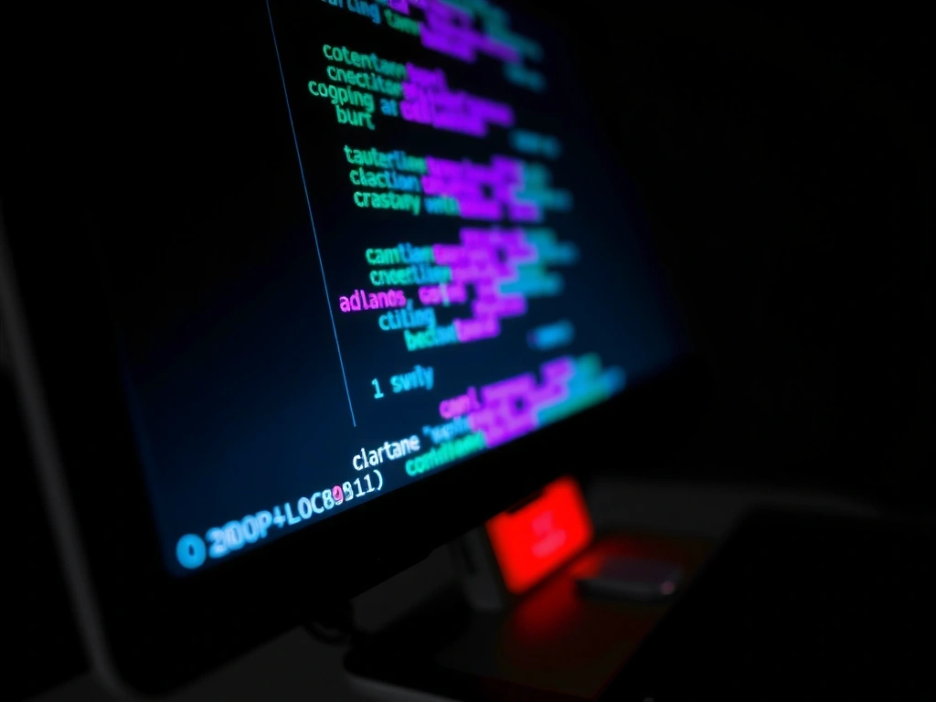 Visual representation of digital data flow