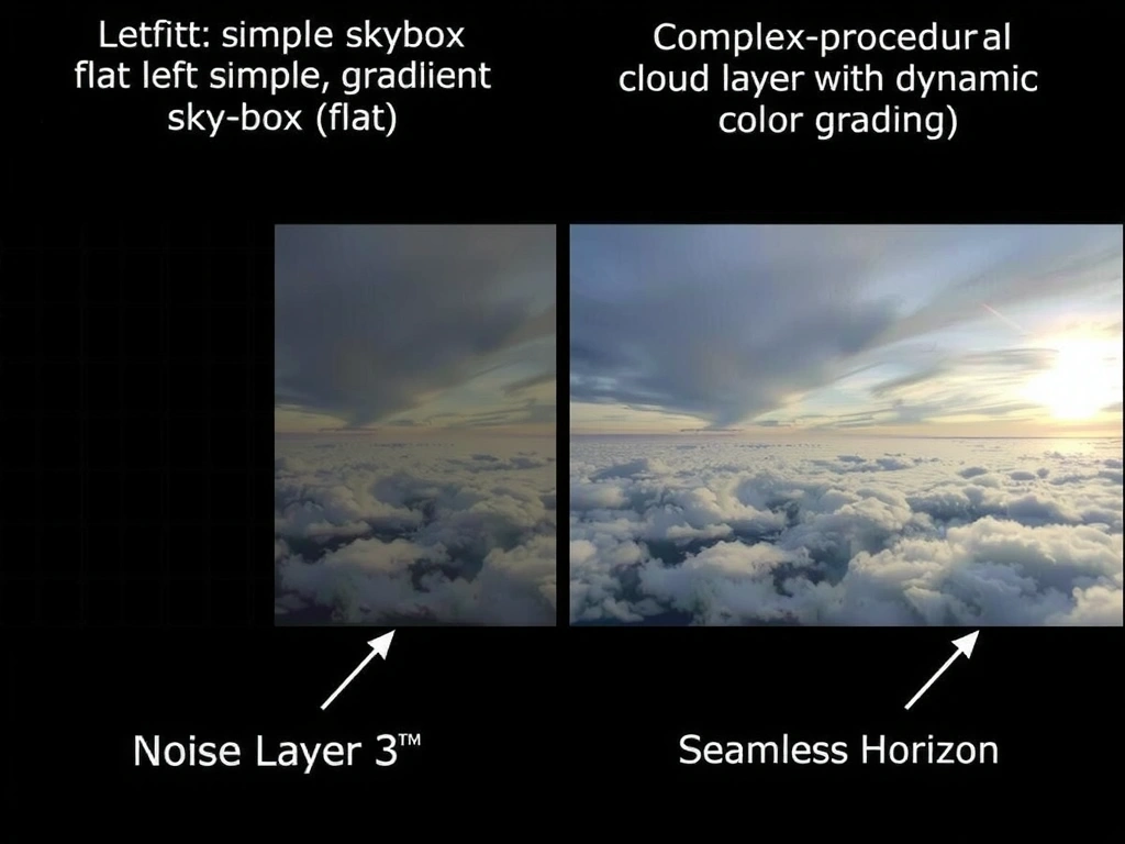 Technical comparison of skybox rendering techniques